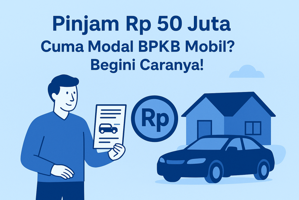Pinjam Rp 50 Juta Cuma Modal BPKB Mobil? Begini Caranya!